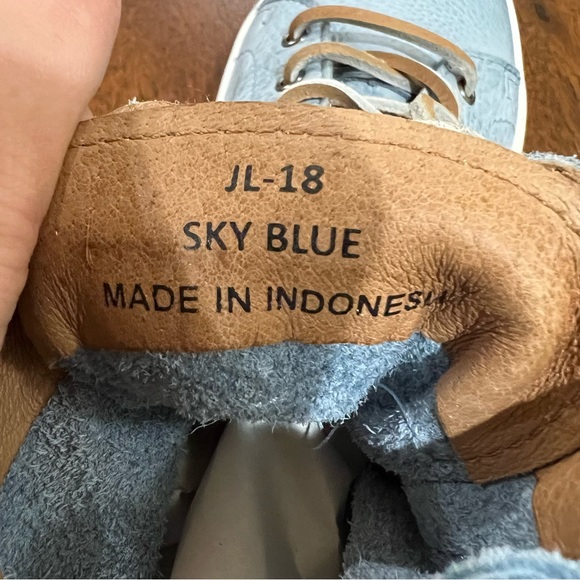 Blackstone 'JL' High Top Leather Distressed Sneaker Size EU 40 - Picture 7 of 9